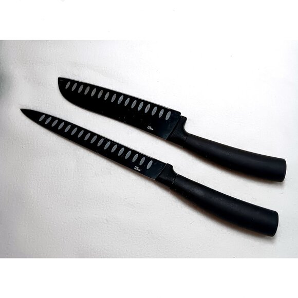 Cuisinart knives set of 2 - non-stick, black handles 7SAN, 8CR - Picture 3 of 3